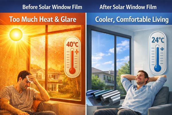Beat the Heat: How Solar Control Window Films Reduce AC Costs & Solar Glare